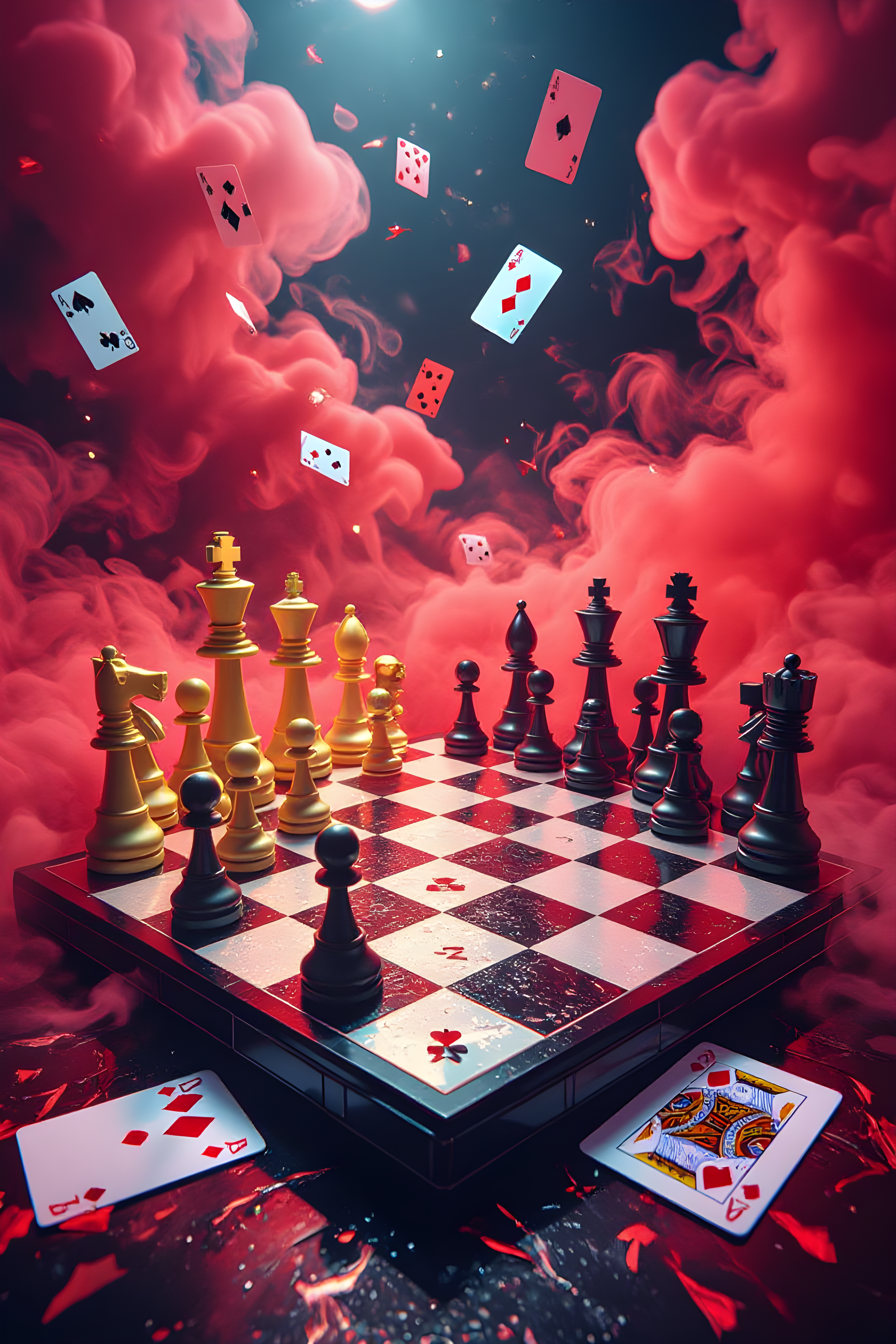 Live blackjack table with multiple betting positions